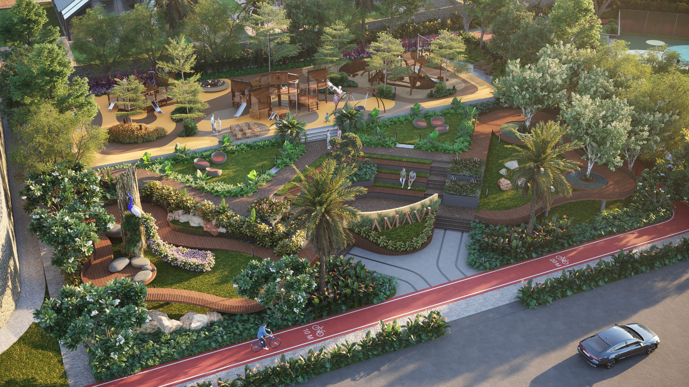Wabi-Sabi themed Central Park